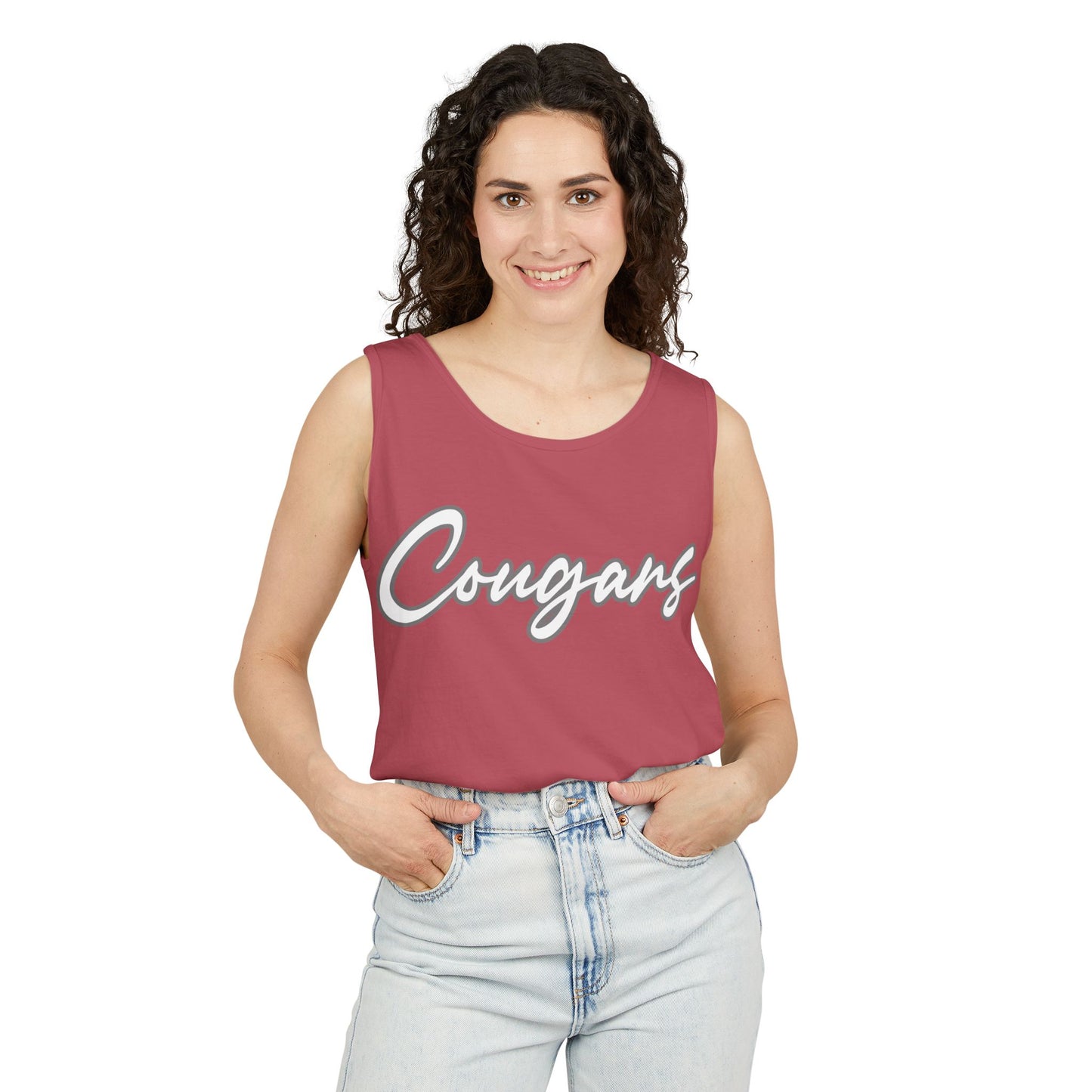 Cougars Comfort Colors Unisex Tank Top