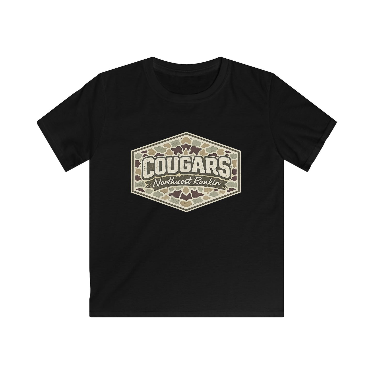 Camo Kids Softstyle Tee