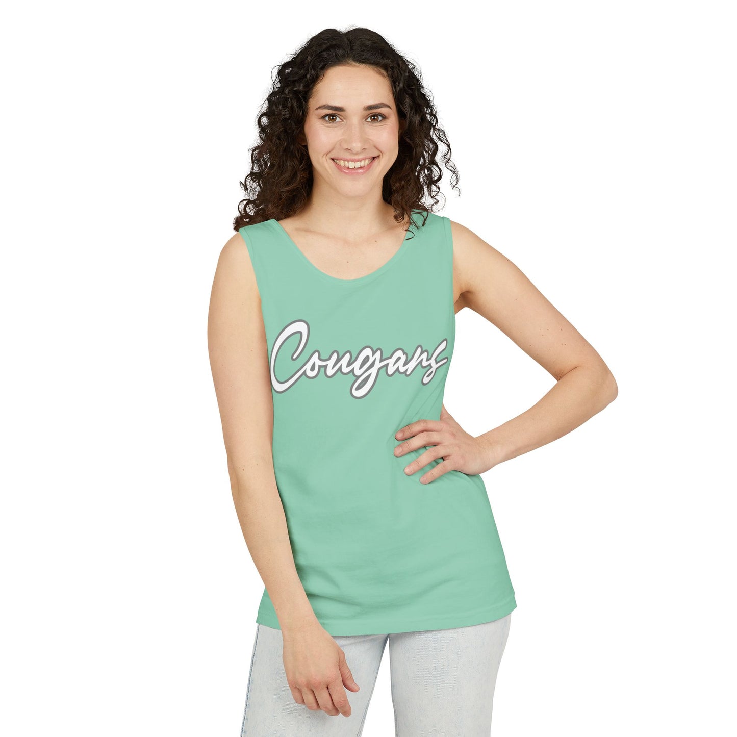 Cougars Comfort Colors Unisex Tank Top
