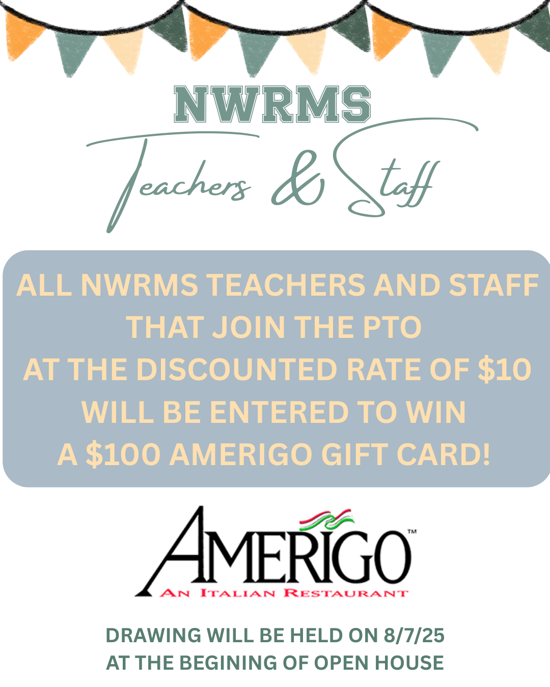 TEACHERS AND STAFF PTO MEMBERSHIP