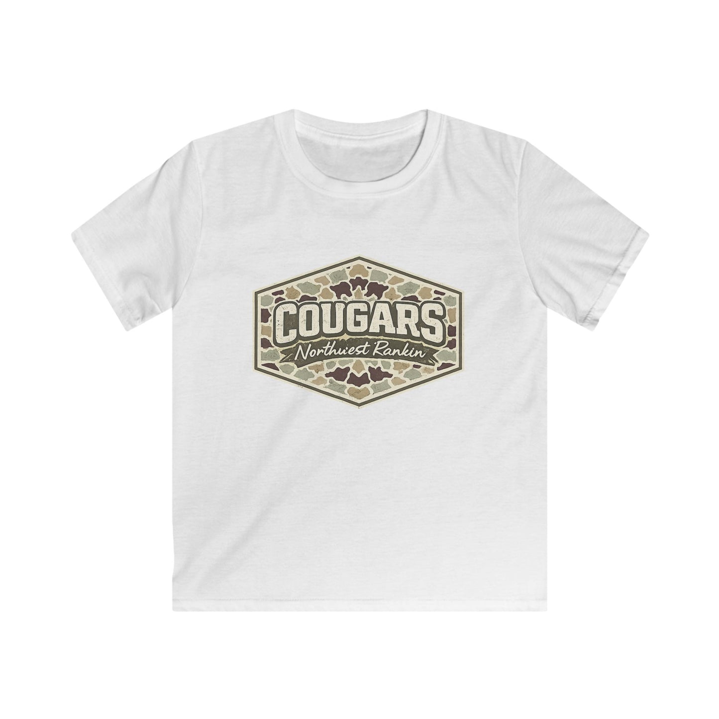 Camo Kids Softstyle Tee