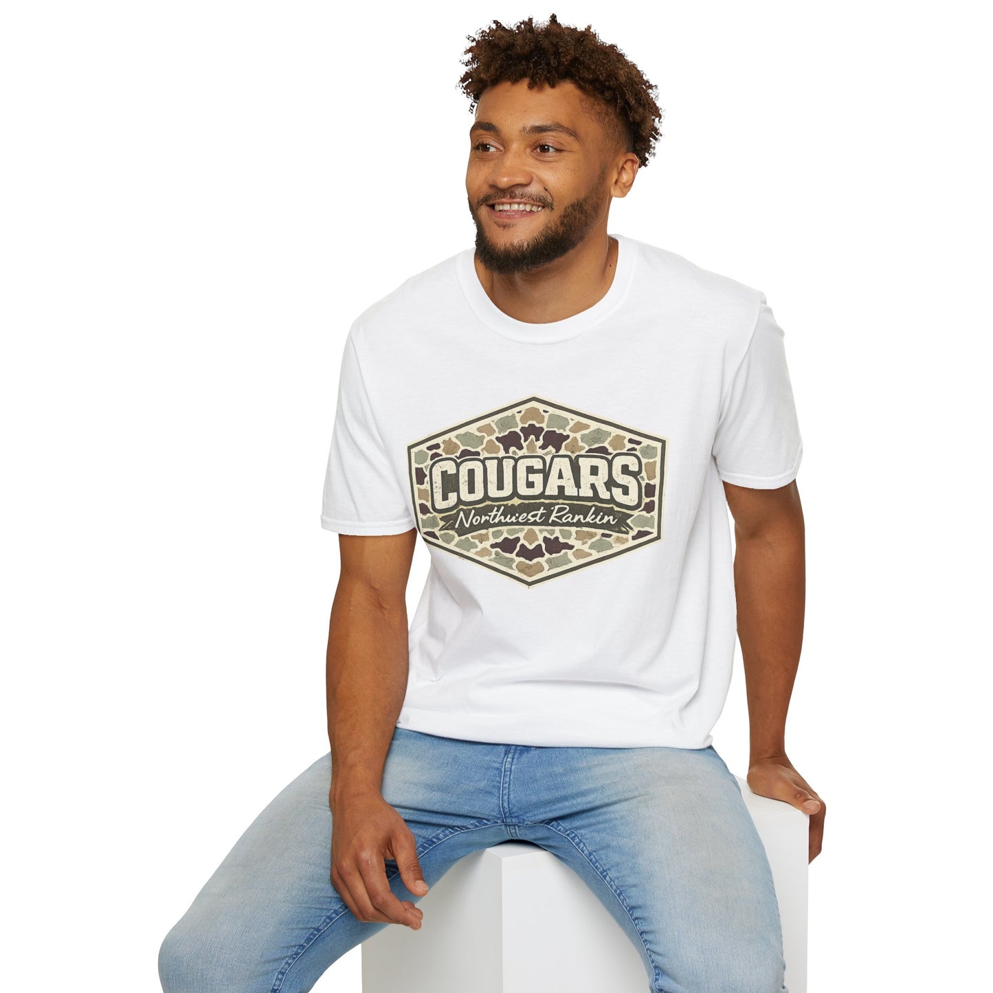Adult Camo Softstyle T-Shirt