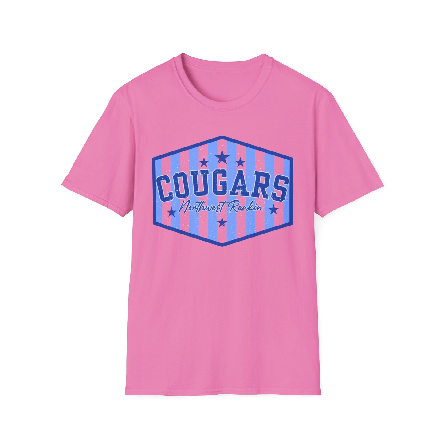 Striped Adult Unisex Softstyle T-Shirt