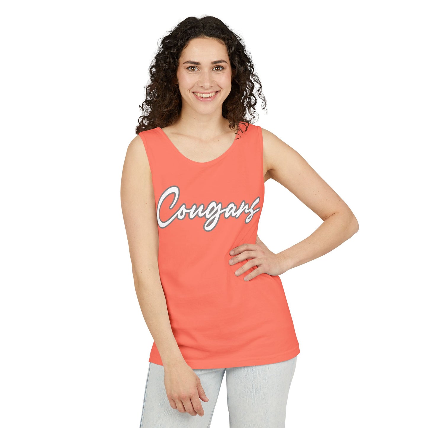 Cougars Comfort Colors Unisex Tank Top