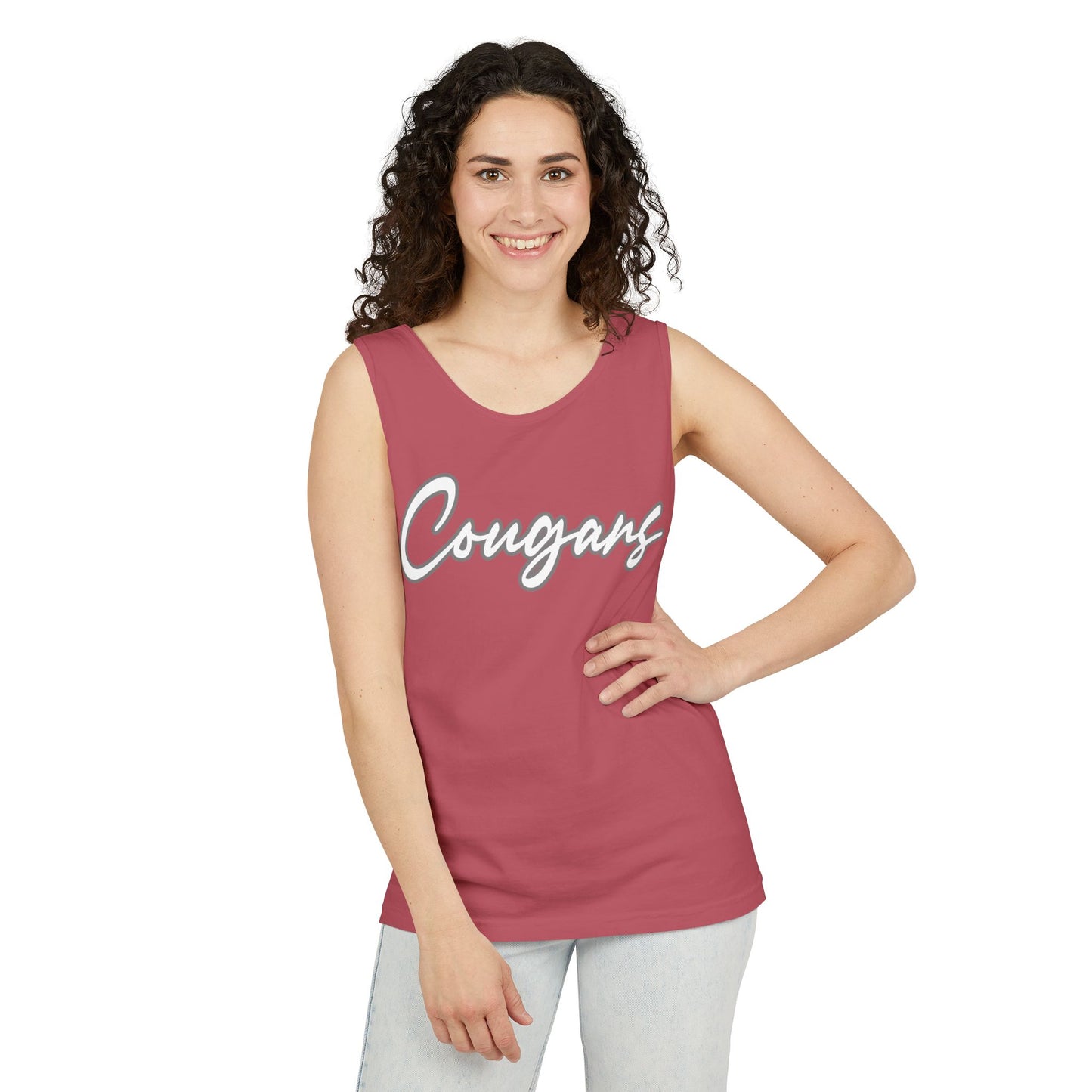 Cougars Comfort Colors Unisex Tank Top