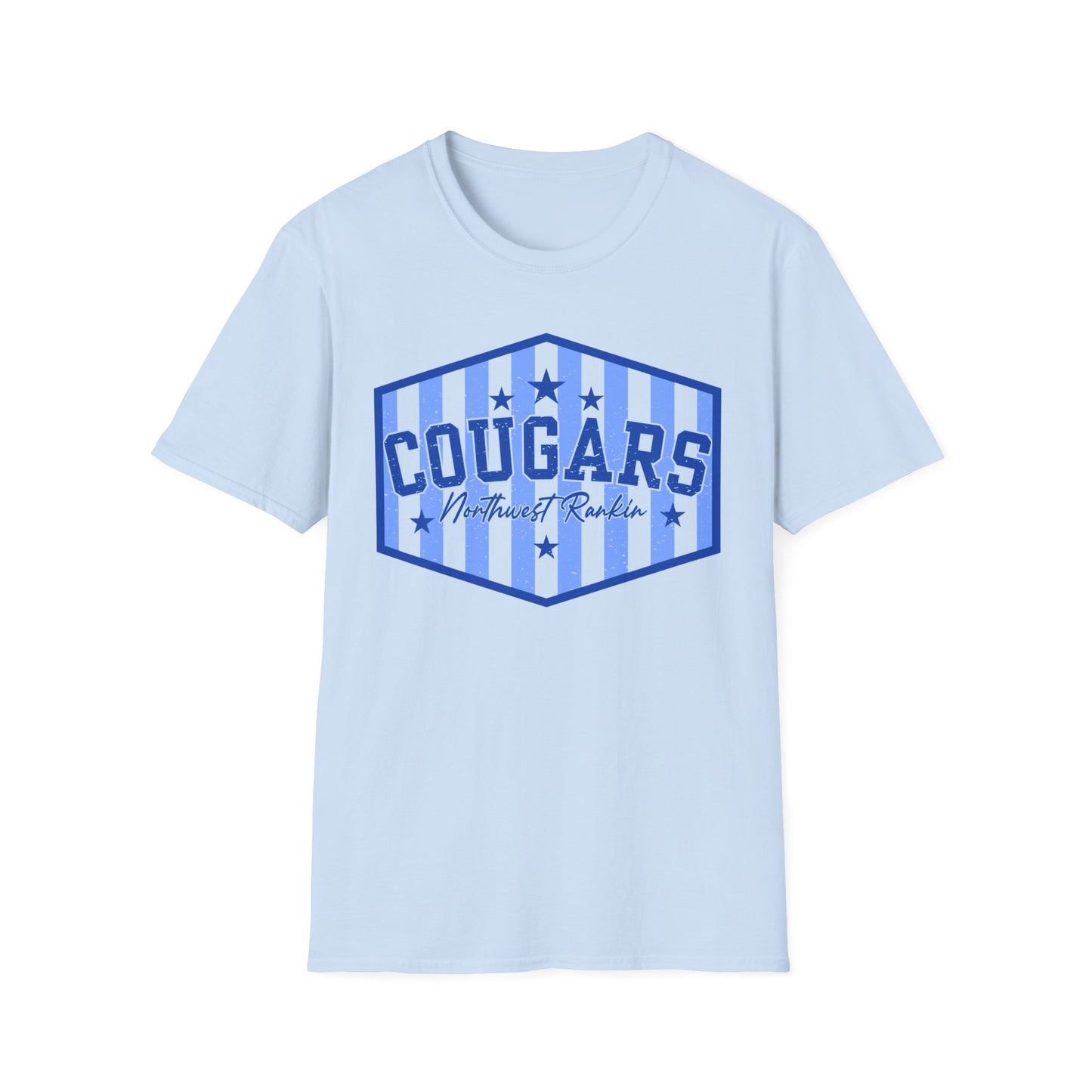 Striped Adult Unisex Softstyle T-Shirt