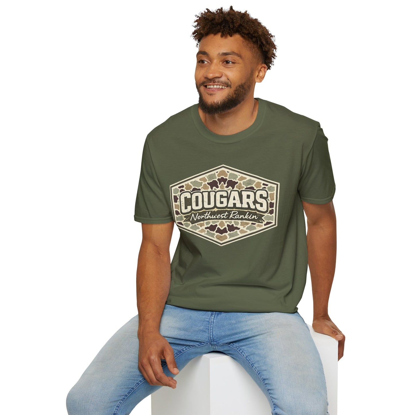 Adult Camo Softstyle T-Shirt