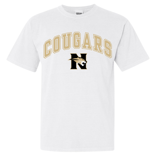 ADULT Cougars Short Sleeve T-Shirt - Cotton Gildan Soft Style